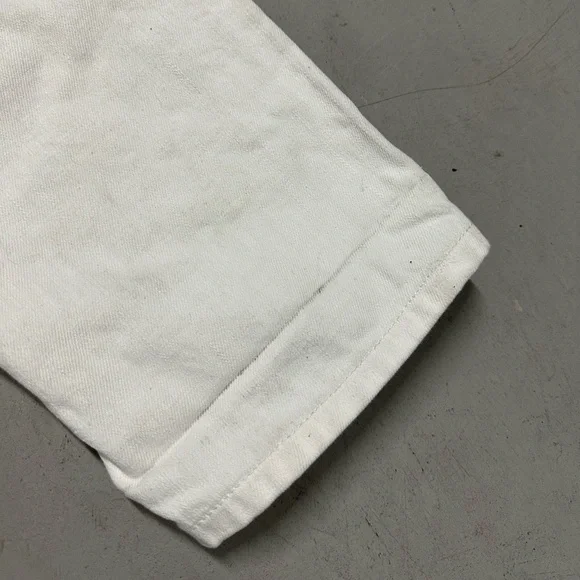 Studio Nicholson x Isko SELVEDGE DENIM Jeans Size 00 White Women’s Relaxed Flare & Wide Leg